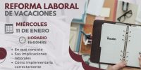Evento online: La Reforma Laboral de Vacaciones